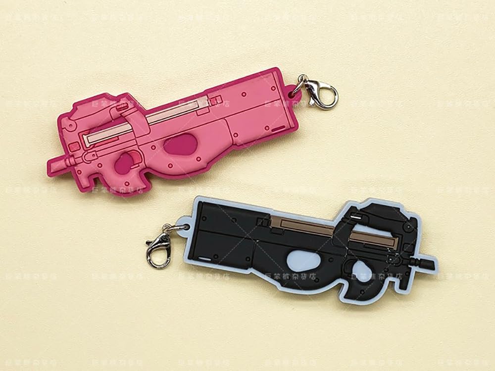 Amazon.co.jp: レン キーホルダー GGO ピトフーイ P90 エム SAO ソード